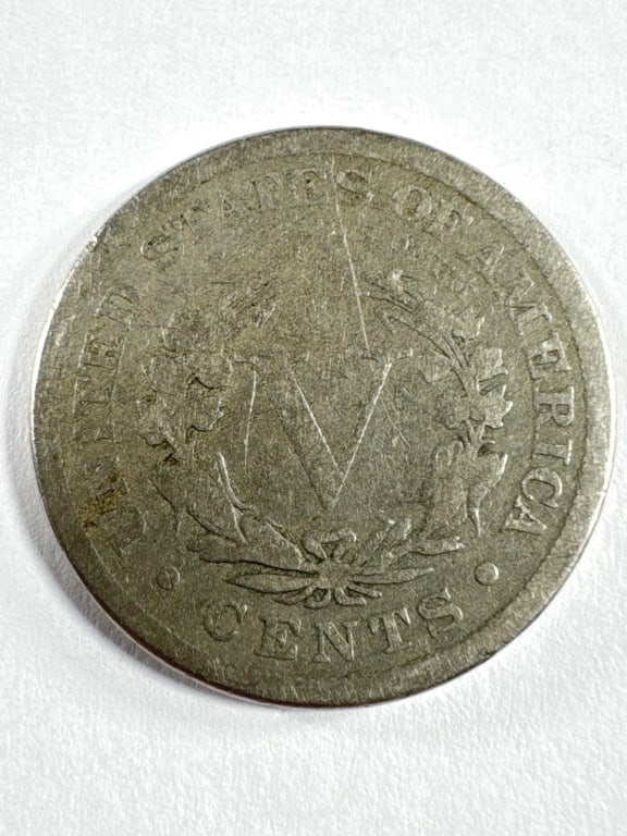 1885 Liberty Nickel V5 Solid G condition - 2