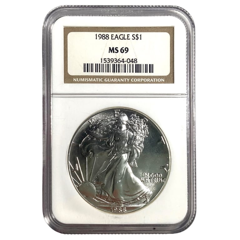 1988 ASE NGC MS69: See pictures