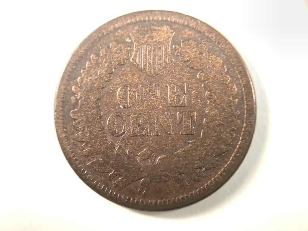 1877 Indian Head Cent - 2