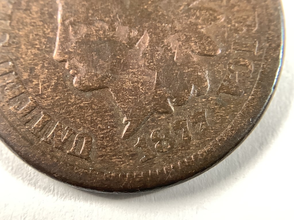 1877 Indian Head Cent - 3
