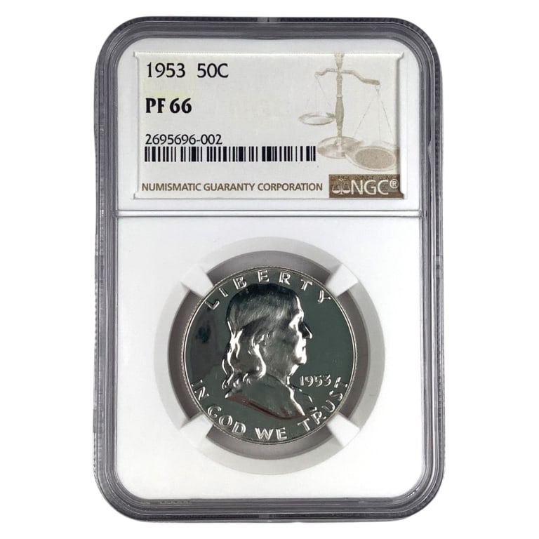1953 Proof Franklin Half NGC PR66: See pictures
