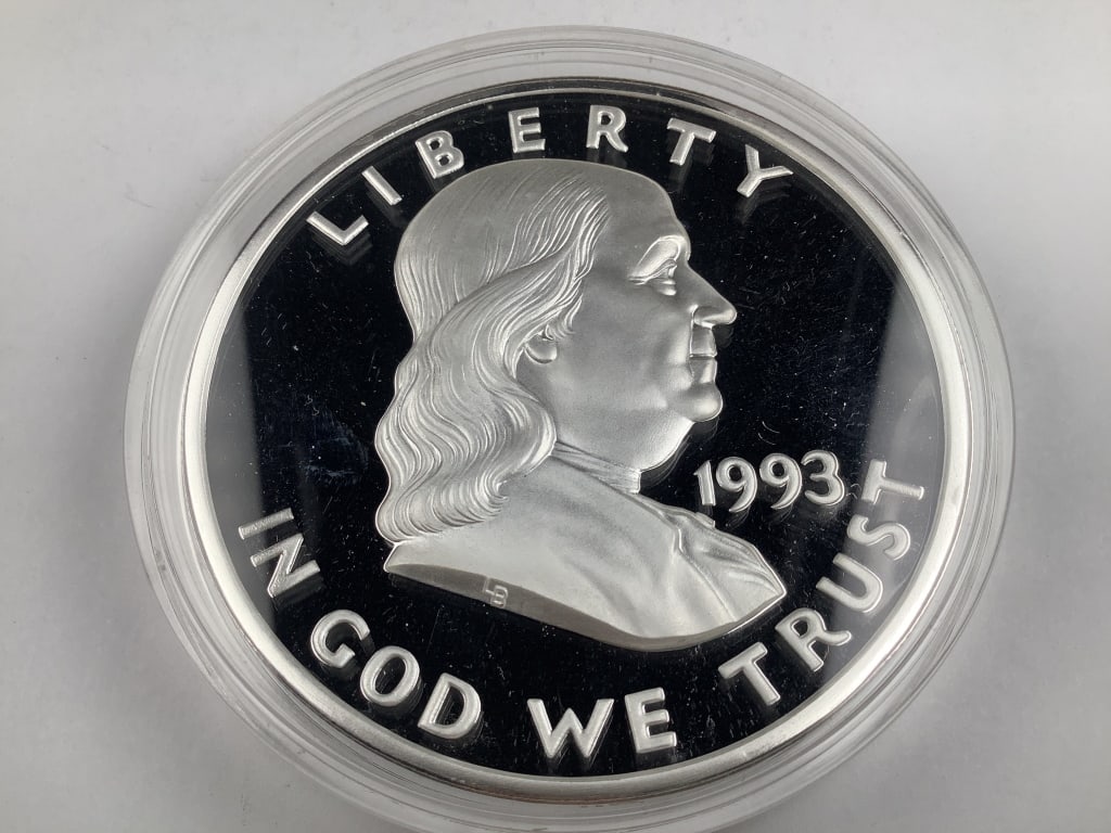 5 Ounce Silver Round .999 - 2