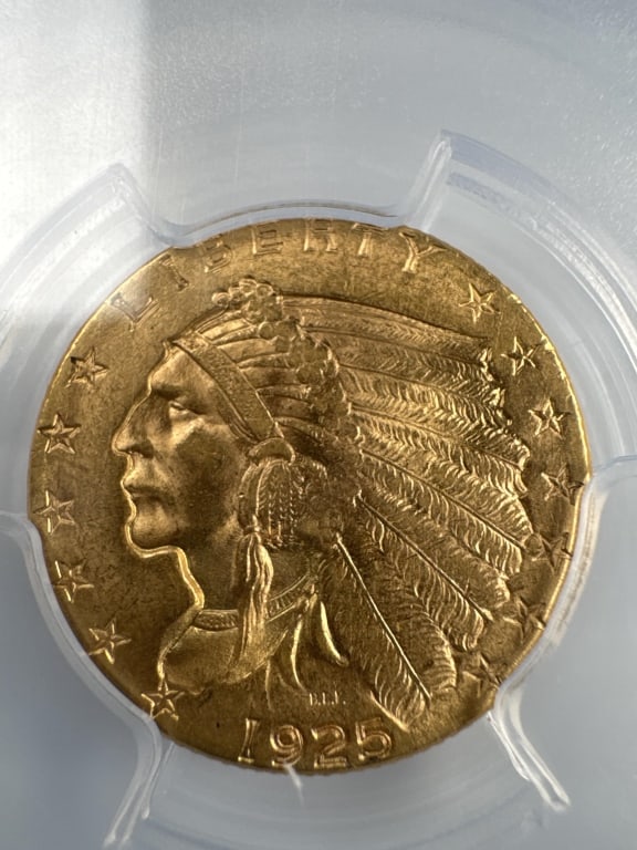 1925 D $2.50 Gold PCGS MS64 - 2