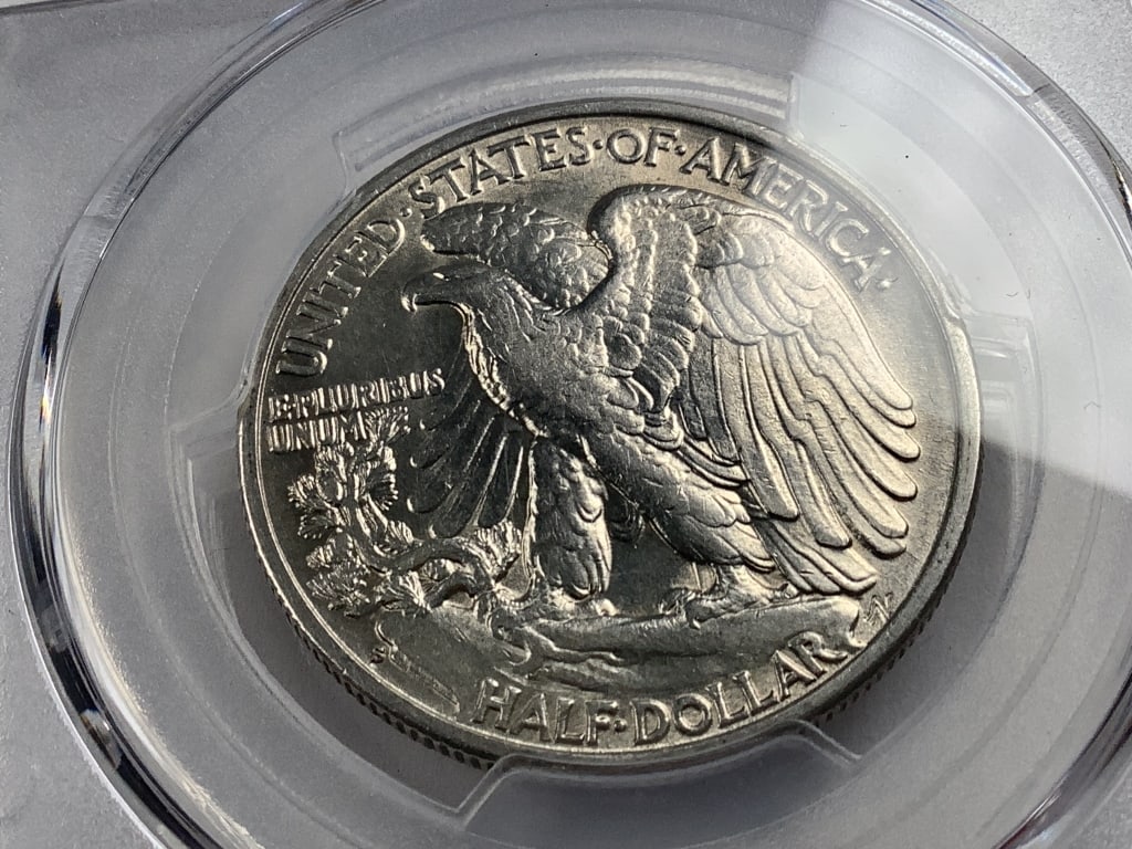 1933 S WL Half Dollar PCGS AU53 - 3