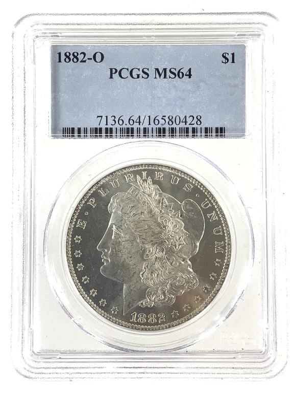 1882 O Morgan Dollar PCGS MS64: See pictures