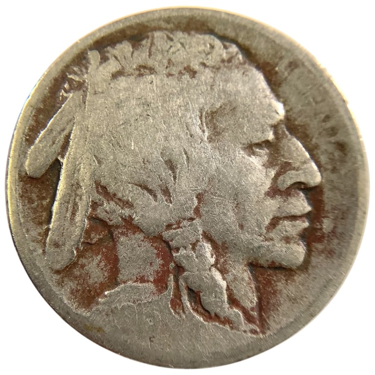 1913 D Type 2 Buffalo Nickel F (1 of 5)