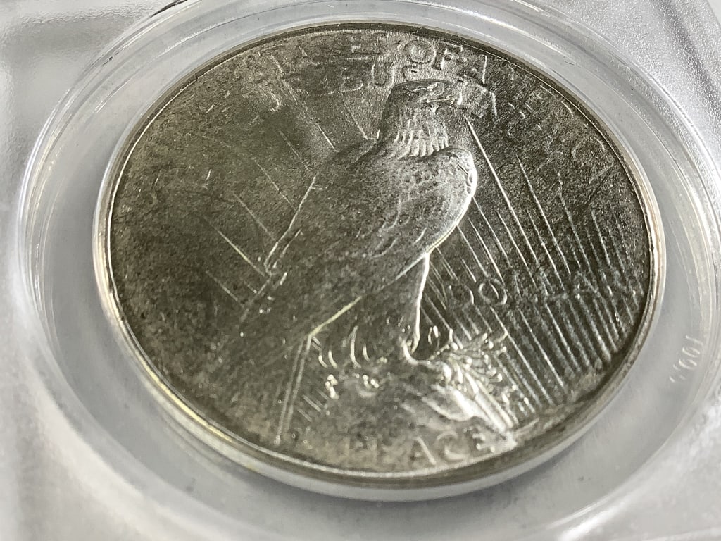 1925 Peace Dollar ANACS MS64 - 3