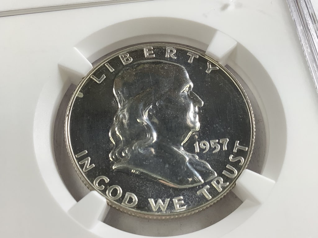 1957 Proof Franklin Half NGC PR66 - 2
