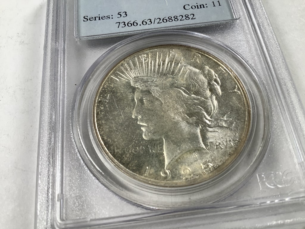 1925 S Peace Dollar PCGS MS63 - 2
