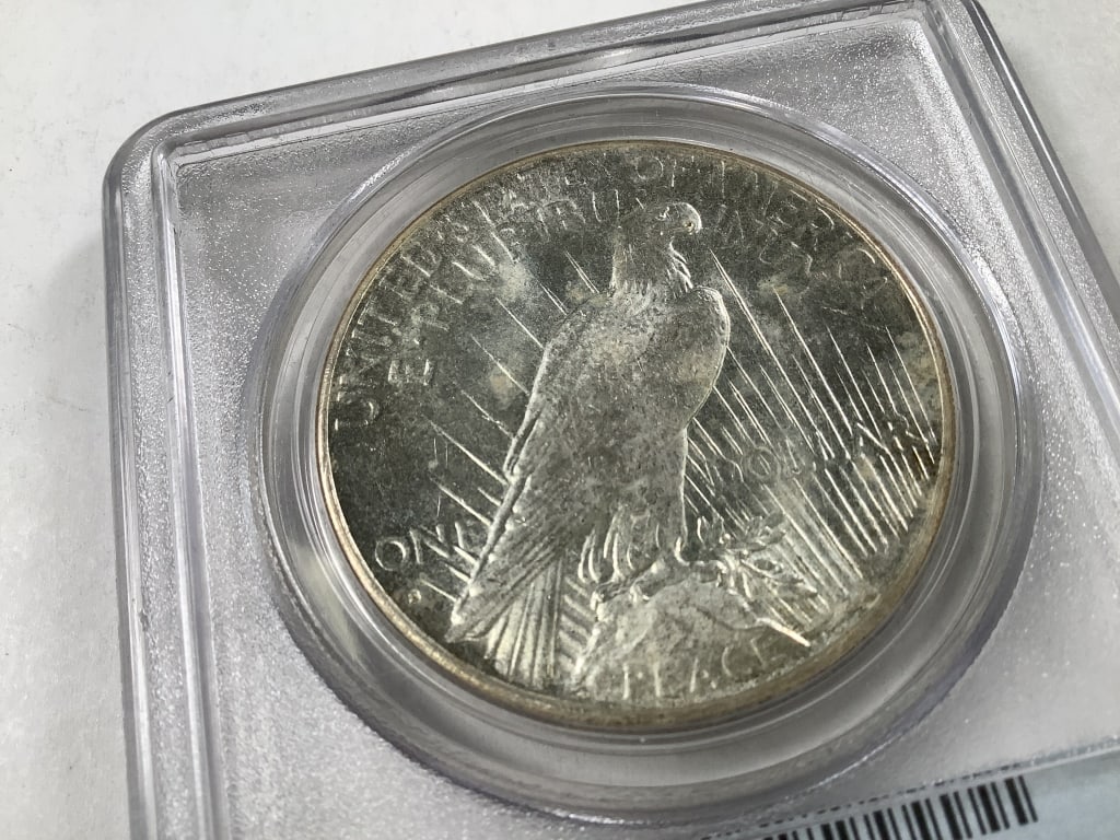 1925 S Peace Dollar PCGS MS63 - 3