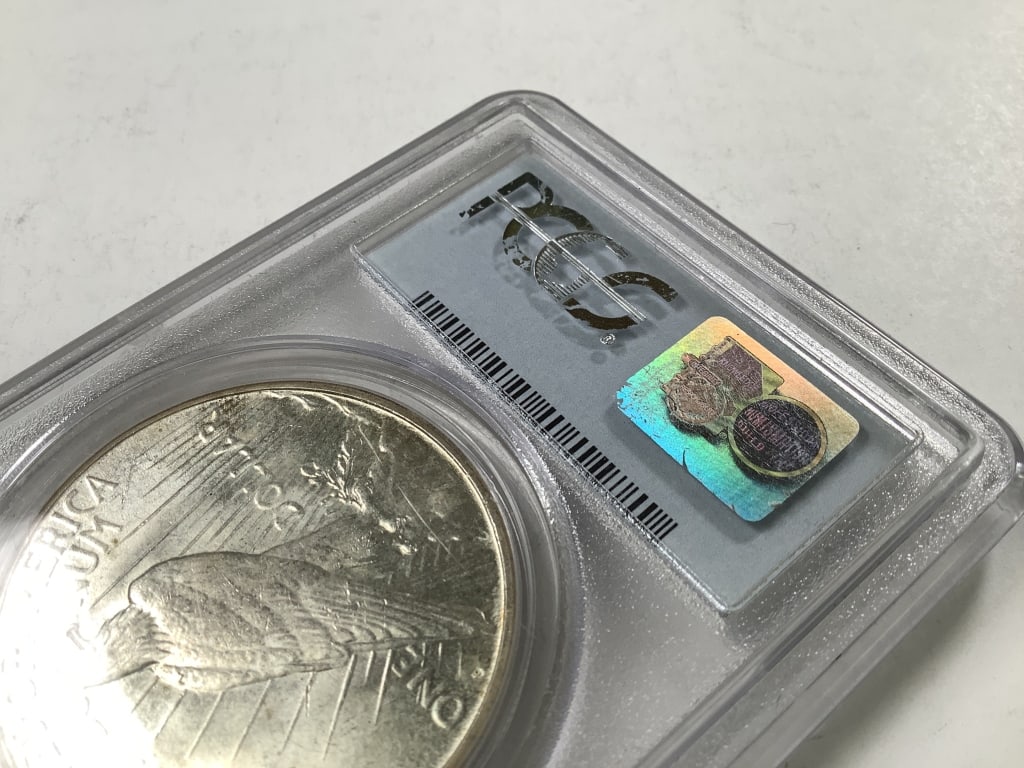 1925 S Peace Dollar PCGS MS63 - 4