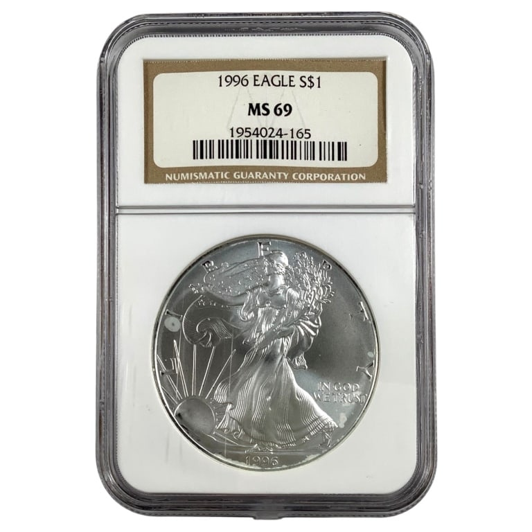 1996 ASE NGC MS698: See pictures