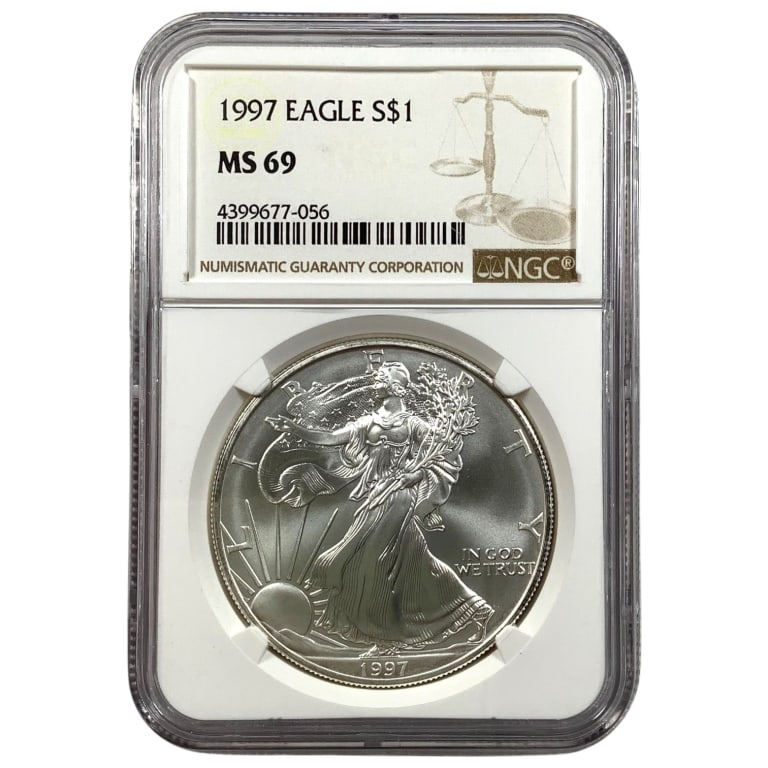 1997 ASE NGC MS69: See pictures