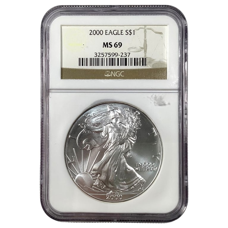 2000 ASE NGC MS69: See pictures
