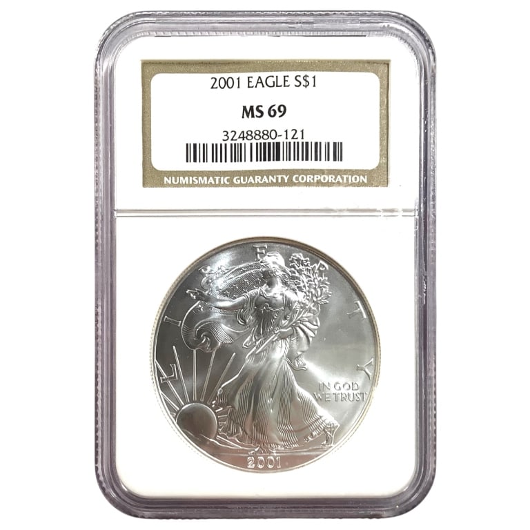 2001 ASE NGC MS69: See pictures