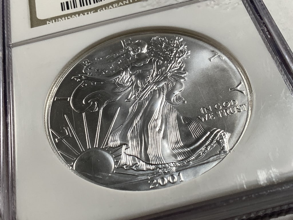 2001 ASE NGC MS69 - 2