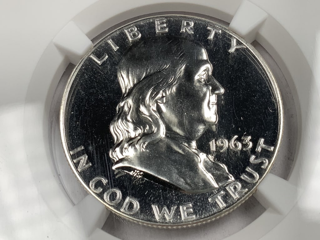 1963 Proof Franklin Half Dollar NGC PR67 - 2