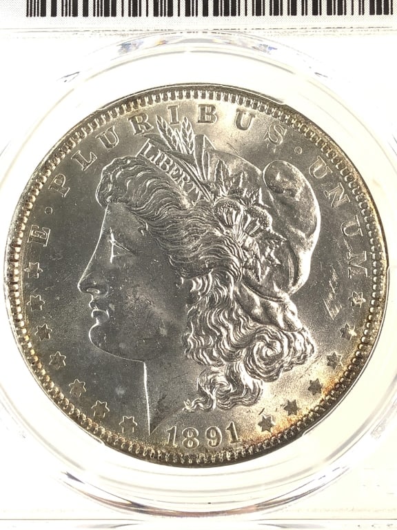 1891 Morgan Dollar PCGS MS63 - 2