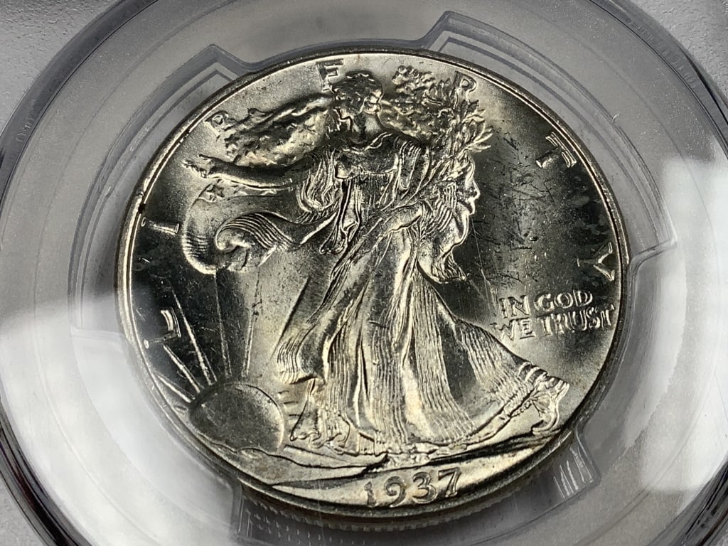 1937 D WL Half Dollar PCGS MS63 - 2