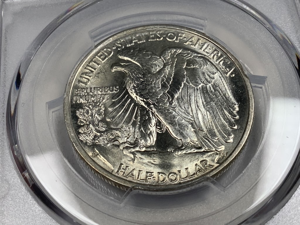 1937 D WL Half Dollar PCGS MS63 - 3