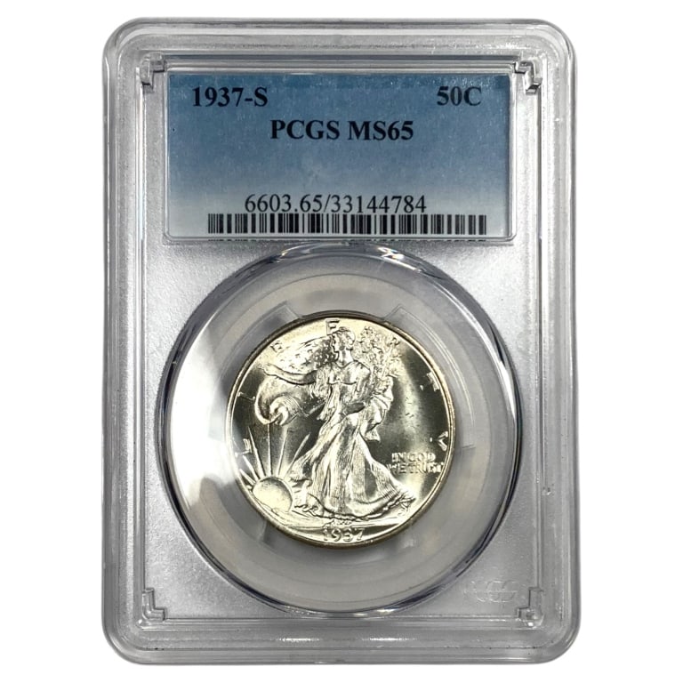 1937 S WL Half Dollar PCGS MS65: See pictures