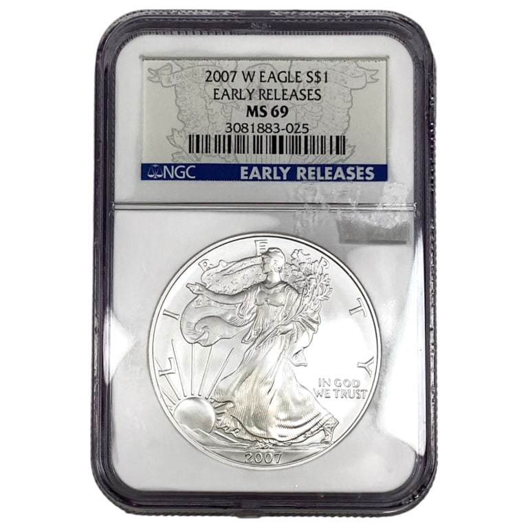 2007 W ASE NGC MS69 Early Release: See pictures