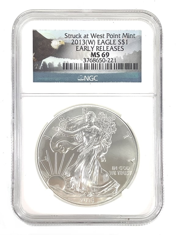 2013(W) ASE Struck at West Point Mint NGC MS69 (1 of 5)