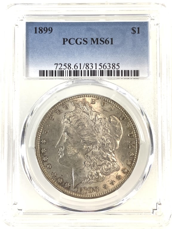 1899 Morgan Dollar PCGS MS61 (1 of 4)