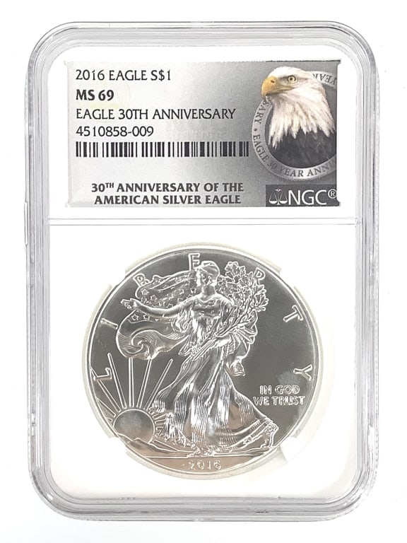 2016 ASE MS69 Eagle 30th Anniversary: See pictures