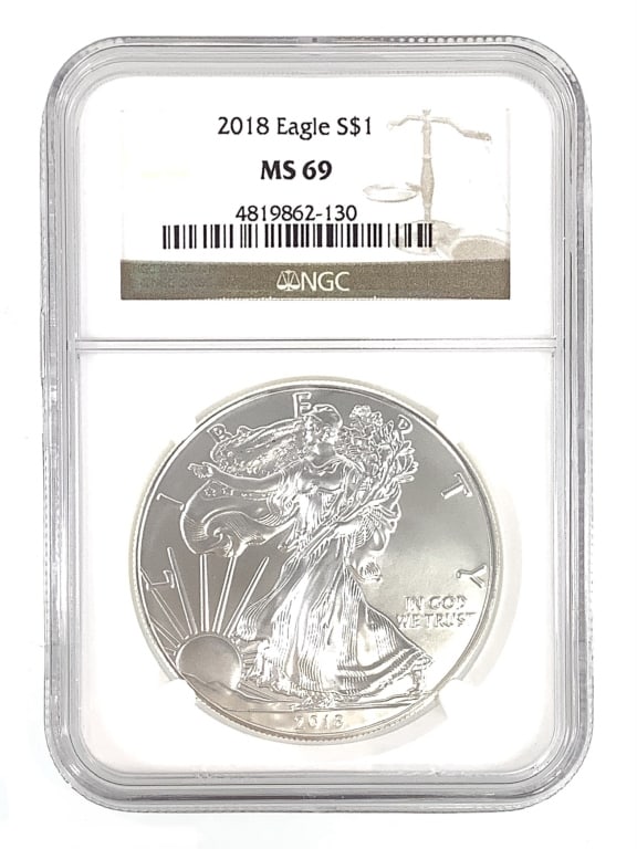 2018 ASE NGC MS69: See pictures