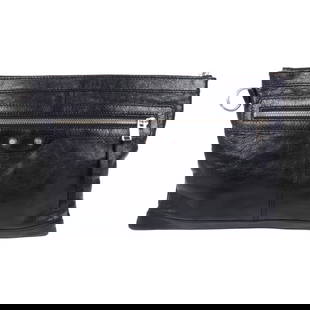 BALENCIAGA Leather Clutch Bag business bag clutch bag Black Black leather 273022: Item Name: BALENCIAGA Leather Clutch Bag business bag clutch bag Black Black leather 273022 Brand: BALENCIAGA Model No.: 273022 Size: x W:32cmH:23cm x D:0.5cm(W:12.6 inch x H:9.1 inch x D:0.2 inch ) C