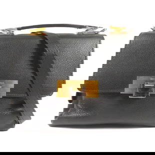 BALENCIAGA Cowhide Leather Shoulder Bag Hand-Handed Shoulder Bag 2wayShoulder Bag Black Black: Item Name: BALENCIAGA Cowhide Leather Shoulder Bag Hand-Handed Shoulder Bag 2wayShoulder Bag Black Black Calfskin (cowhide) 391 Brand: BALENCIAGA Model No.: 391571 Size: x W:20cmH:17cm x D:10cm(W:7.9