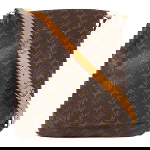 LOUIS VUITTON Monogram Musette Brown Brown Shoulder Bag M51256: Item Name: LOUIS VUITTON Monogram Musette Brown Brown Shoulder Bag M51256 Brand: LOUIS VUITTON Model No.: M51256 Size: x W:31.5cmH:35cm x D:3cm(W:12.4 inch x H:13.8 inch x D:1.2 inch )Shoulder?81 - 10