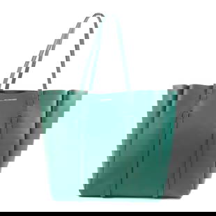BALENCIAGA Cowhide Leather Tote Bag Handmade Bag Tote Bag Green Green Calfskin (cowhide) 475199: Item Name: BALENCIAGA Cowhide Leather Tote Bag Handmade Bag Tote Bag Green Green Calfskin (cowhide) 475199 Brand: BALENCIAGA Model No.: 475199 Size: x W:29cmH:31cm x D:15cm(W:11.4 inch x H:12.2 inch x