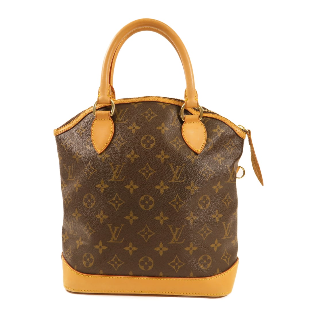 LOUIS VUITTON [Special Offer] Monogram Lockit Handbag Brown Handbag M40102 (1 of 17)