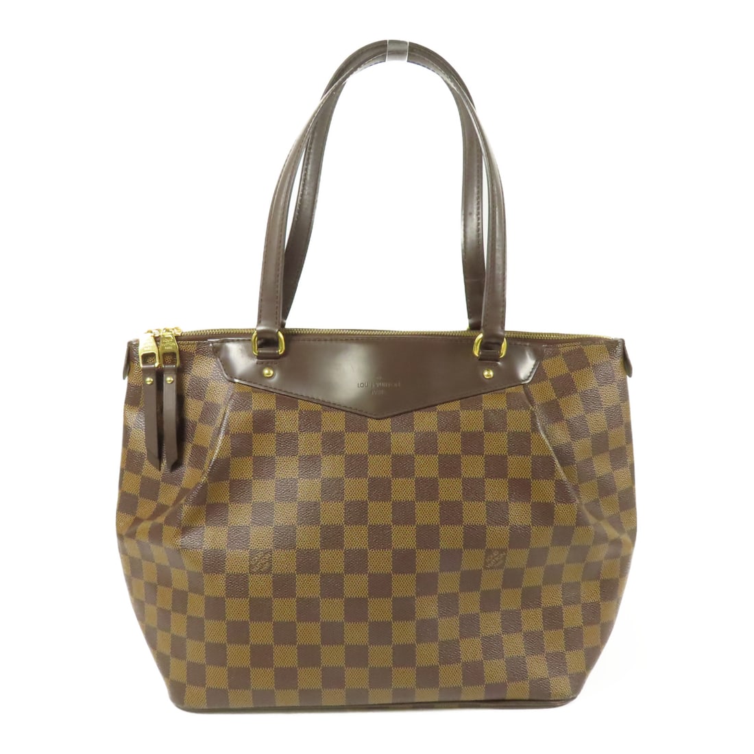 LOUIS VUITTON Damier Westminster GM Jinxian Shoulder Back Bag Ebene Brown Shoulder Bag N41103: Item Name: LOUIS VUITTON Damier Westminster GM Jinxian Shoulder Back Bag Ebene Brown Shoulder Bag N41103 Brand: LOUIS VUITTON Model No.: N41103 Size: x W:30-36cmH:28cm x D:16.5cm(W:11.8 inch x H:11.0