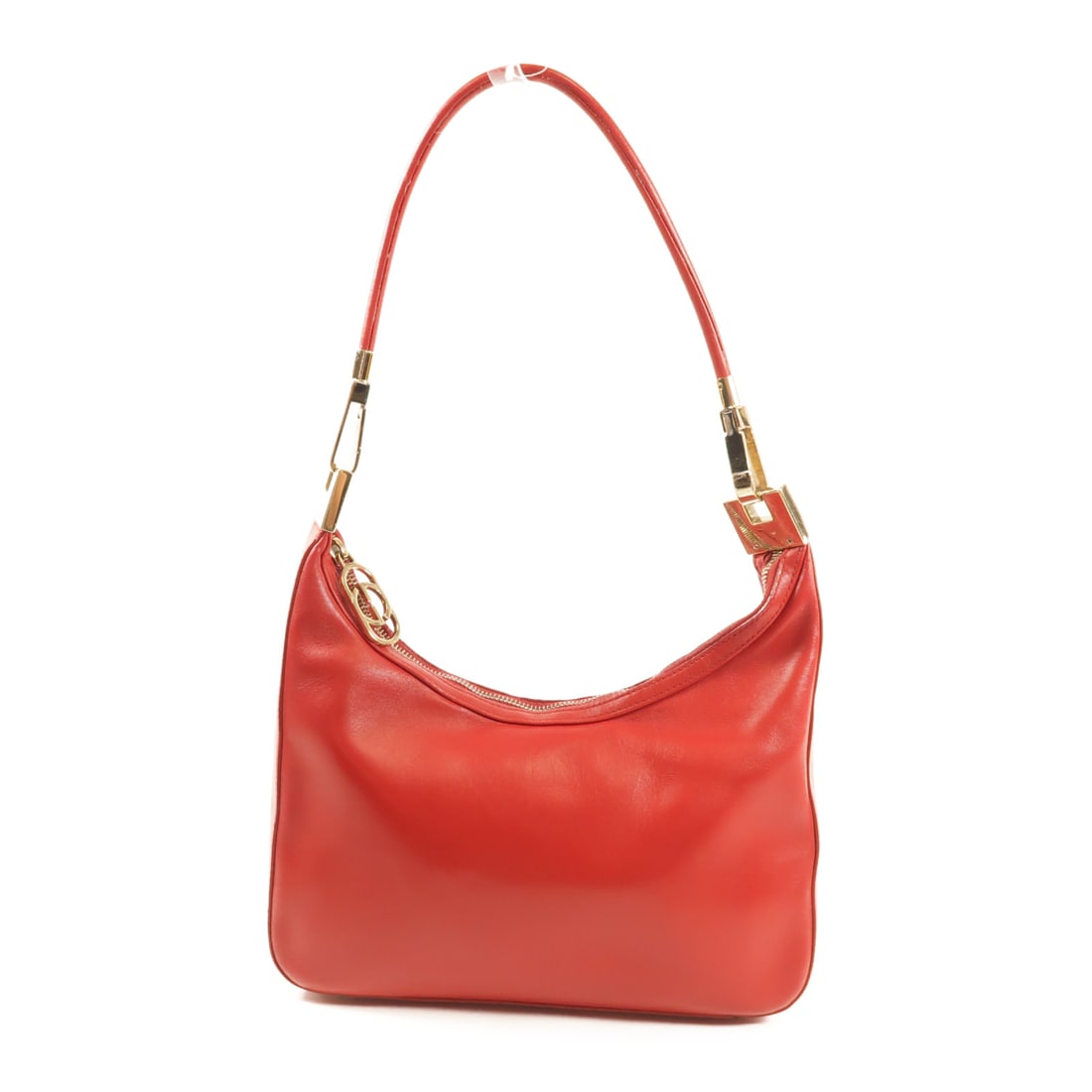 GUCCI Cowhide Leather Shoulder Bag Golden Shoulder Bag Shoulder Bag Red Red Calfskin (cowhide) 0 (1 of 19)