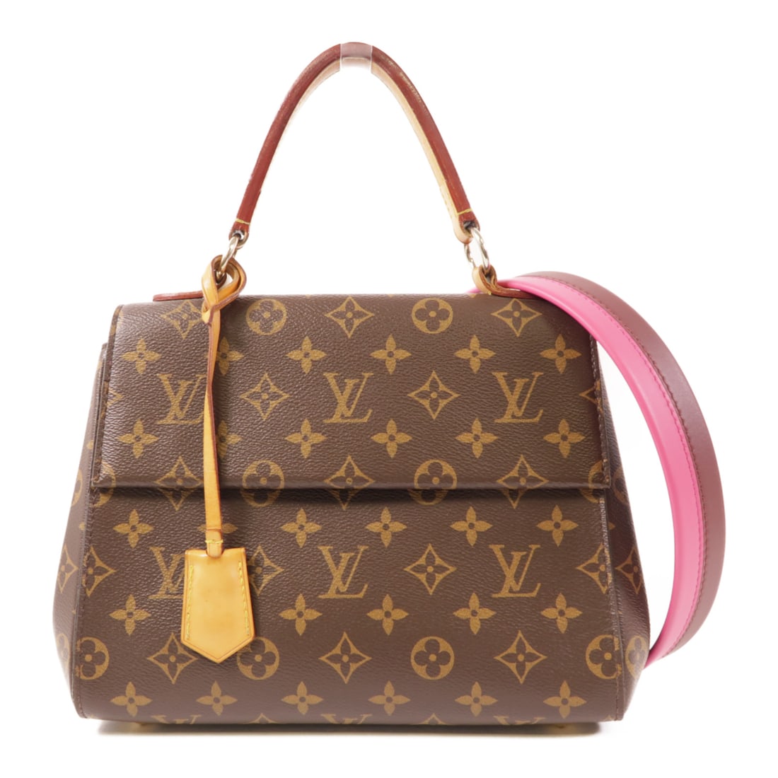 LOUIS VUITTON Monogram Cluny BB Hand-Handed Shoulder and Back Bag Brown 2wayShoulder Bag M42: Item Name: LOUIS VUITTON Monogram Cluny BB Hand-Handed Shoulder and Back Bag Brown 2wayShoulder Bag M42 Brand: LOUIS VUITTON Model No.: M42738 Size: x W:25cmH:20cm x D:9cm(W:9.8 inch x H:7.9 inch x D: