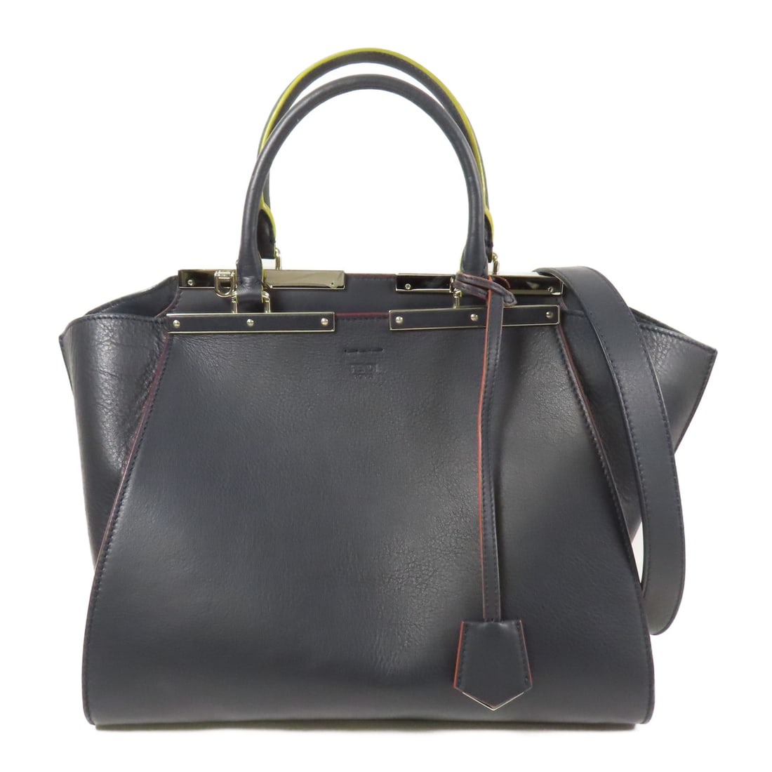 FENDI [Decreased premium] Cowhide leather 2-way shoulder bag for shoulder and back 2wayShoulder Bag (1 of 16)