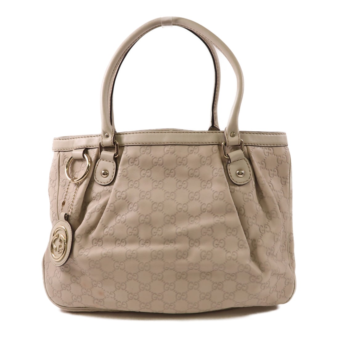 GUCCI Cowhide leather Sukey golden shoulder bag Shoulder Bag Beige White Calfskin (cowhide) 296835: Item Name: GUCCI Cowhide leather Sukey golden shoulder bag Shoulder Bag Beige White Calfskin (cowhide) 296835 Brand: GUCCI Model No.: 296835 Size: x W:38.5cmH:27.5cm x D:12cm(W:15.2 inch x H:10.8 inch