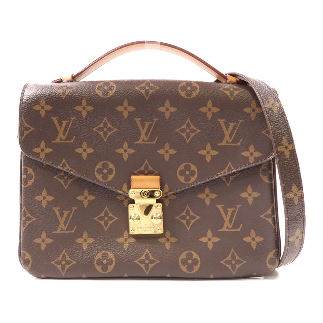 LOUIS VUITTON Monogram Pochette Metis MM Hand-Handed Bag for Shoulders and Backs Brown Marron 2way (1 of 12)