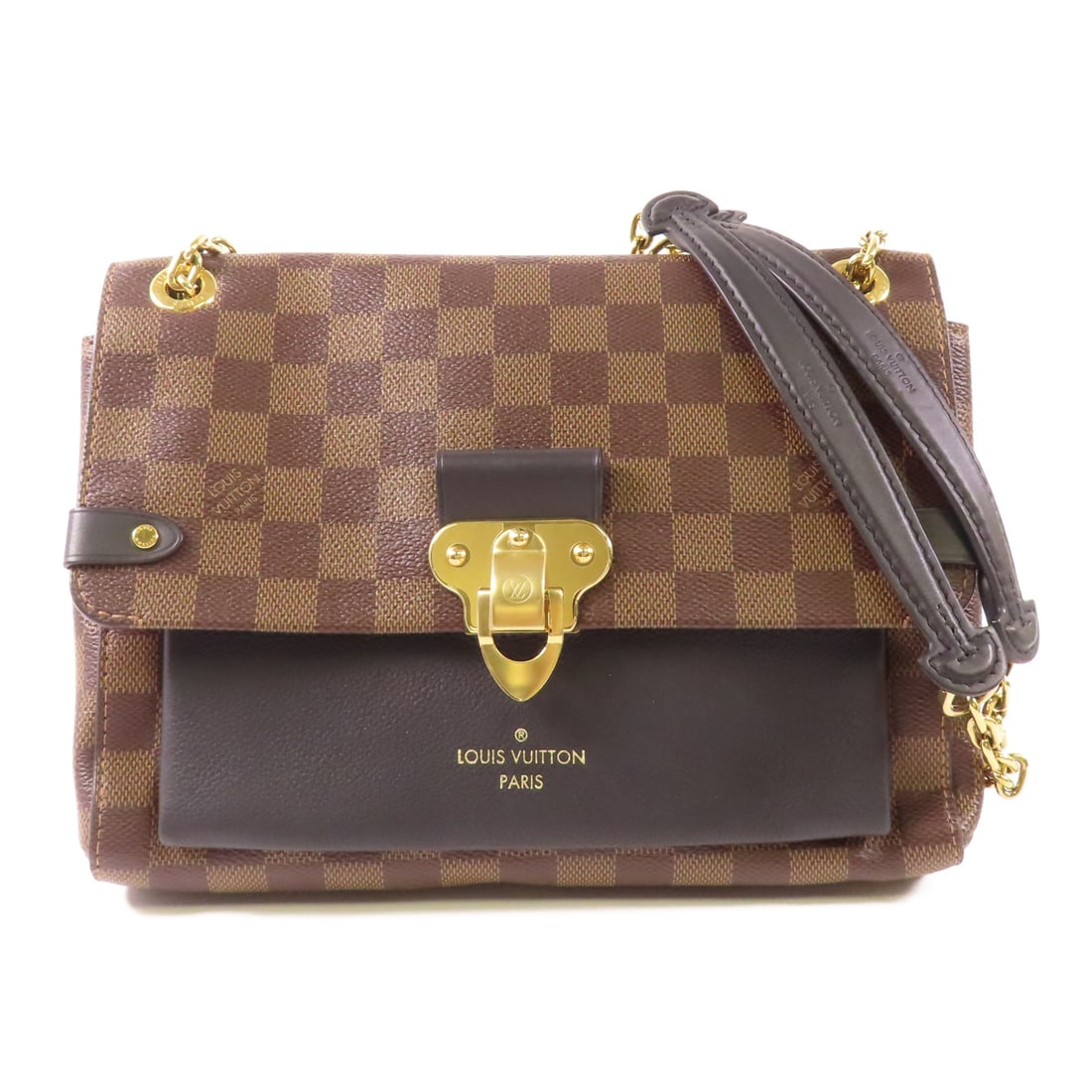 LOUIS VUITTON Damier Vavin PM golden crosshair shoulder bag Brown Brown Shoulder Bag N40108: Item Name: LOUIS VUITTON Damier Vavin PM golden crosshair shoulder bag Brown Brown Shoulder Bag N40108 Brand: LOUIS VUITTON Model No.: N40108 Size: x W:25cmH:17cm x D:10cm(W:9.8 inch x H:6.7 inch x D: