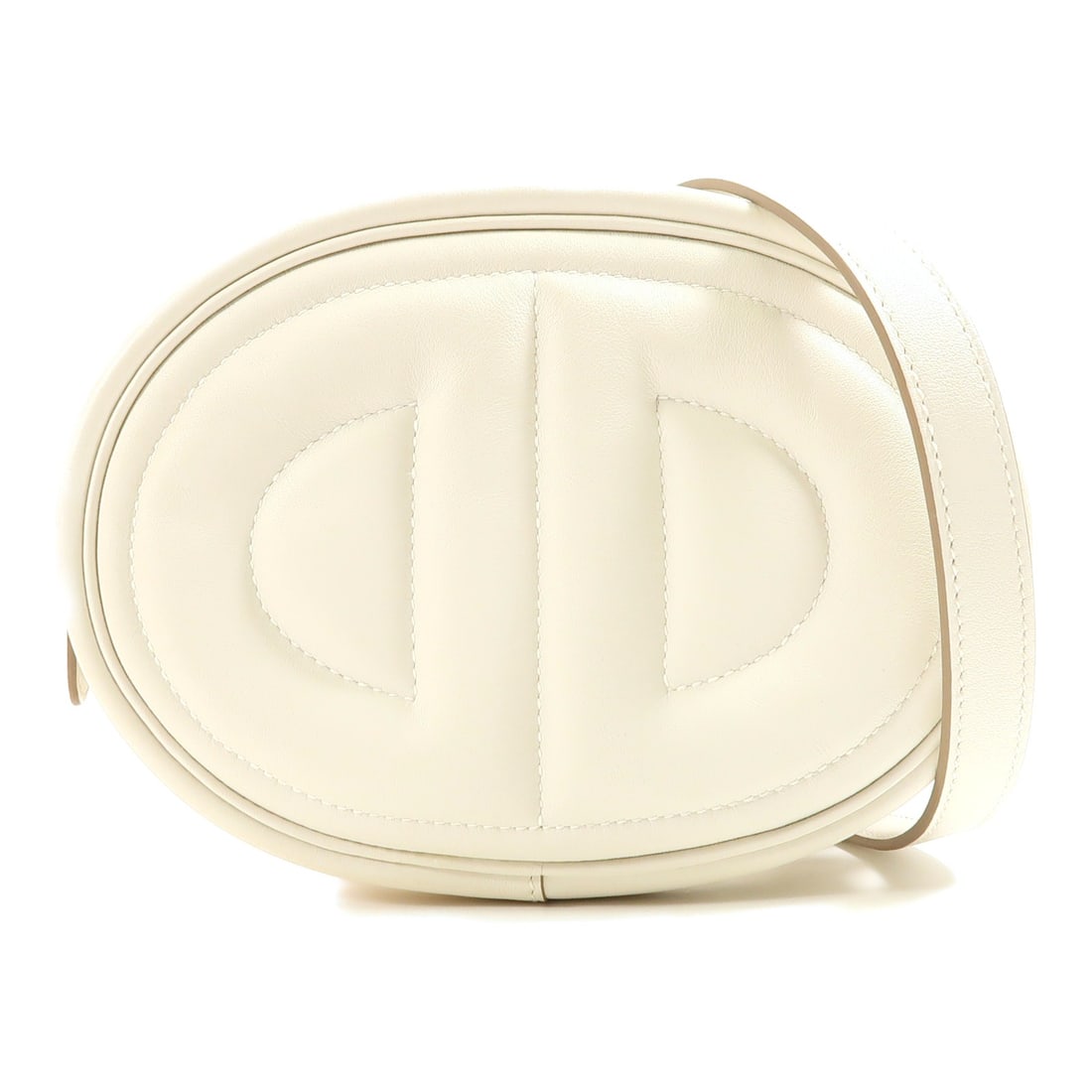 HERMES Swift Leather In The Loop Belt Bag Silver Waist Bag Gris Pale Waist bag White Gris Pale/L: Item Name: HERMES Swift Leather In The Loop Belt Bag Silver Waist Bag Gris Pale Waist bag White Gris Pale/L Brand: HERMES Model No.: H079223CK Size: x W:19cmH:14cm x D:4cm(W:7.5 inch x H:5.5 inch x D: