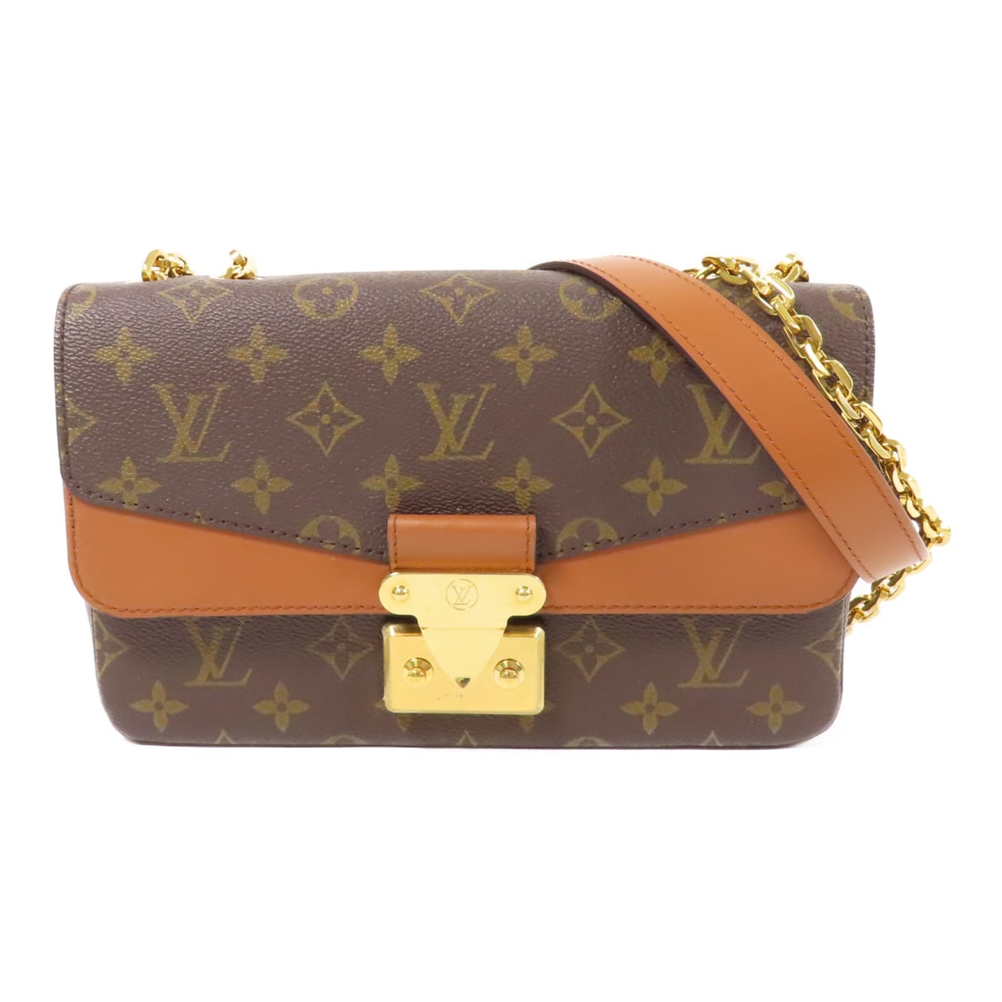 LOUIS VUITTON Monogram Marceau gold crossbody shoulder bag brown Brown Brown/Caramel Shoulder Ba: Item Name: LOUIS VUITTON Monogram Marceau gold crossbody shoulder bag brown Brown Brown/Caramel Shoulder Ba Brand: LOUIS VUITTON Model No.: M46127 Size: x W:24.5cmH:16cm x D:5cm(W:9.6 inch x H:6.3 inc