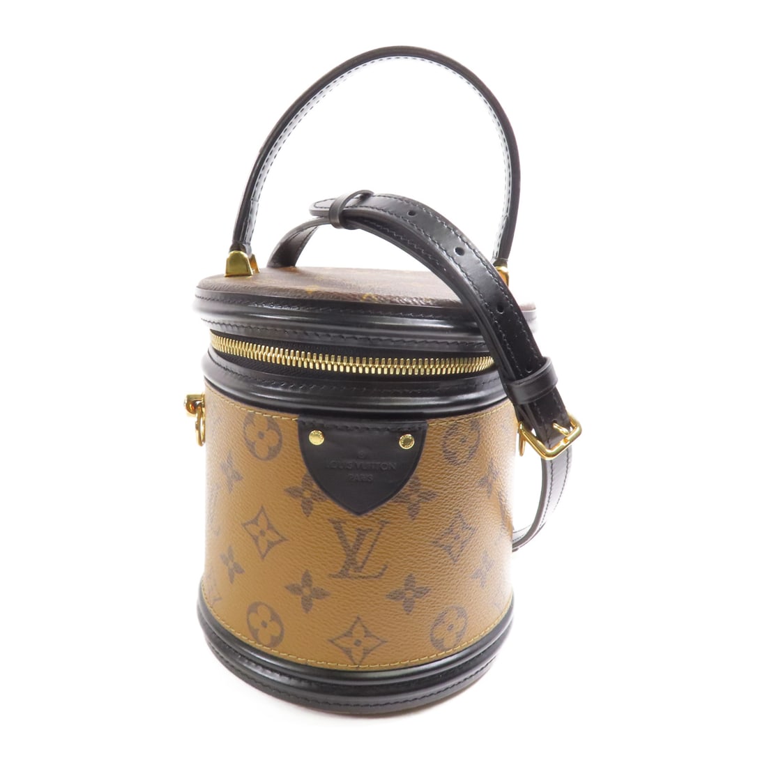 LOUIS VUITTON Monogram Reverse Cannes Hand-milled shoulder bag Brown 2wayShoulder Bag M43986: Item Name: LOUIS VUITTON Monogram Reverse Cannes Hand-milled shoulder bag Brown 2wayShoulder Bag M43986 Brand: LOUIS VUITTON Model No.: M43986 Size: x W:15cmH:17cm x D:15cm(W:5.9 inch x H:6.7 inch x D
