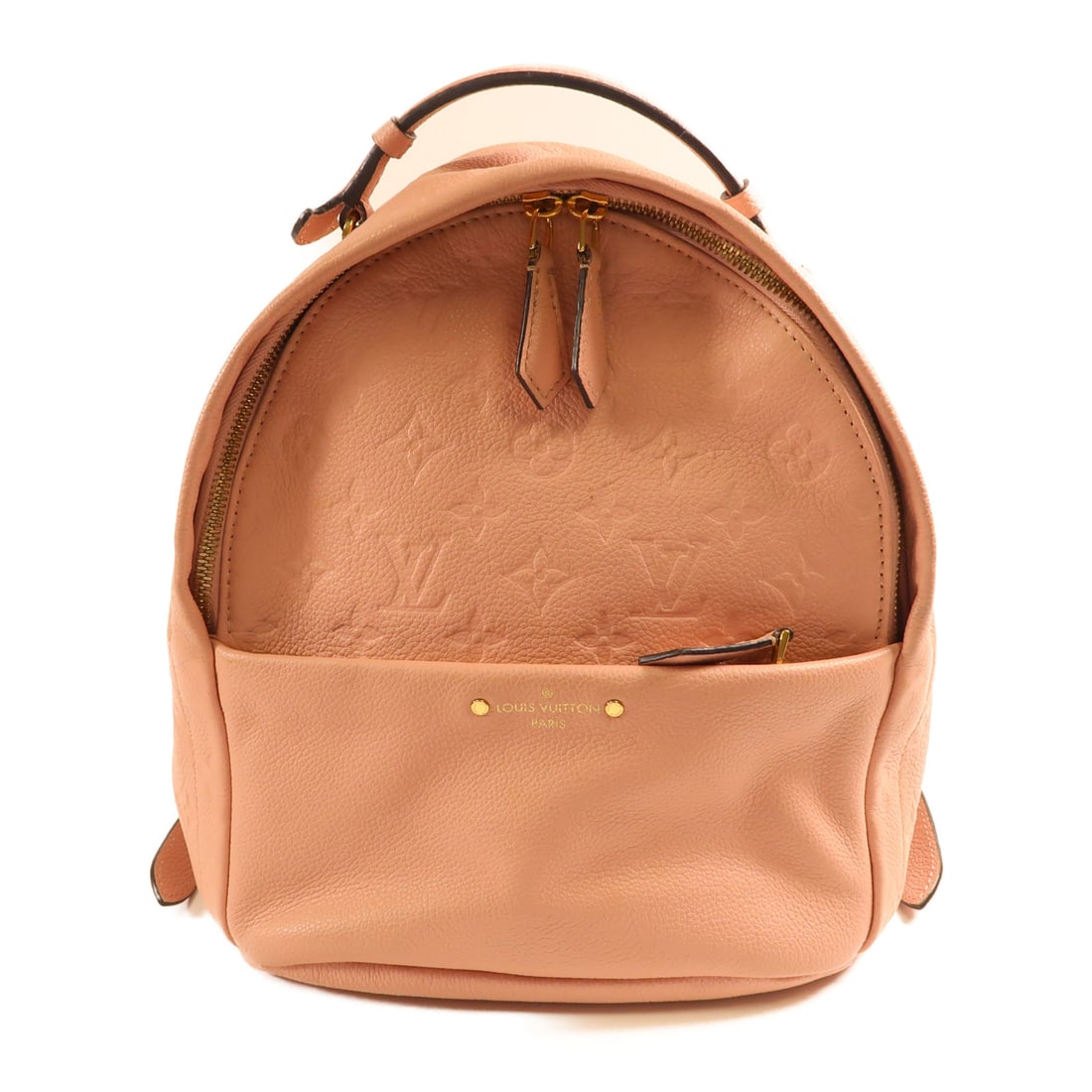 LOUIS VUITTON Monogram Empreinte Sorbonne Backpack Jinxian Backpack Pink Pink Rucksack Backpack (1 of 19)