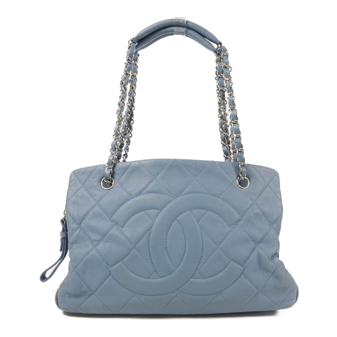 CHANEL Blue Blue Cowhide Leather Shoulder Bag Silver Cross Shoulder Bag Shoulder Bag Calfskin: Item Name: CHANEL Blue Blue Cowhide Leather Shoulder Bag Silver Cross Shoulder Bag Shoulder Bag Calfskin Brand: CHANEL Model No.: Size: x W:31cmH:19cm x D:12cm(W:12.2 inch x H:7.5 inch x D:4.7 inch )