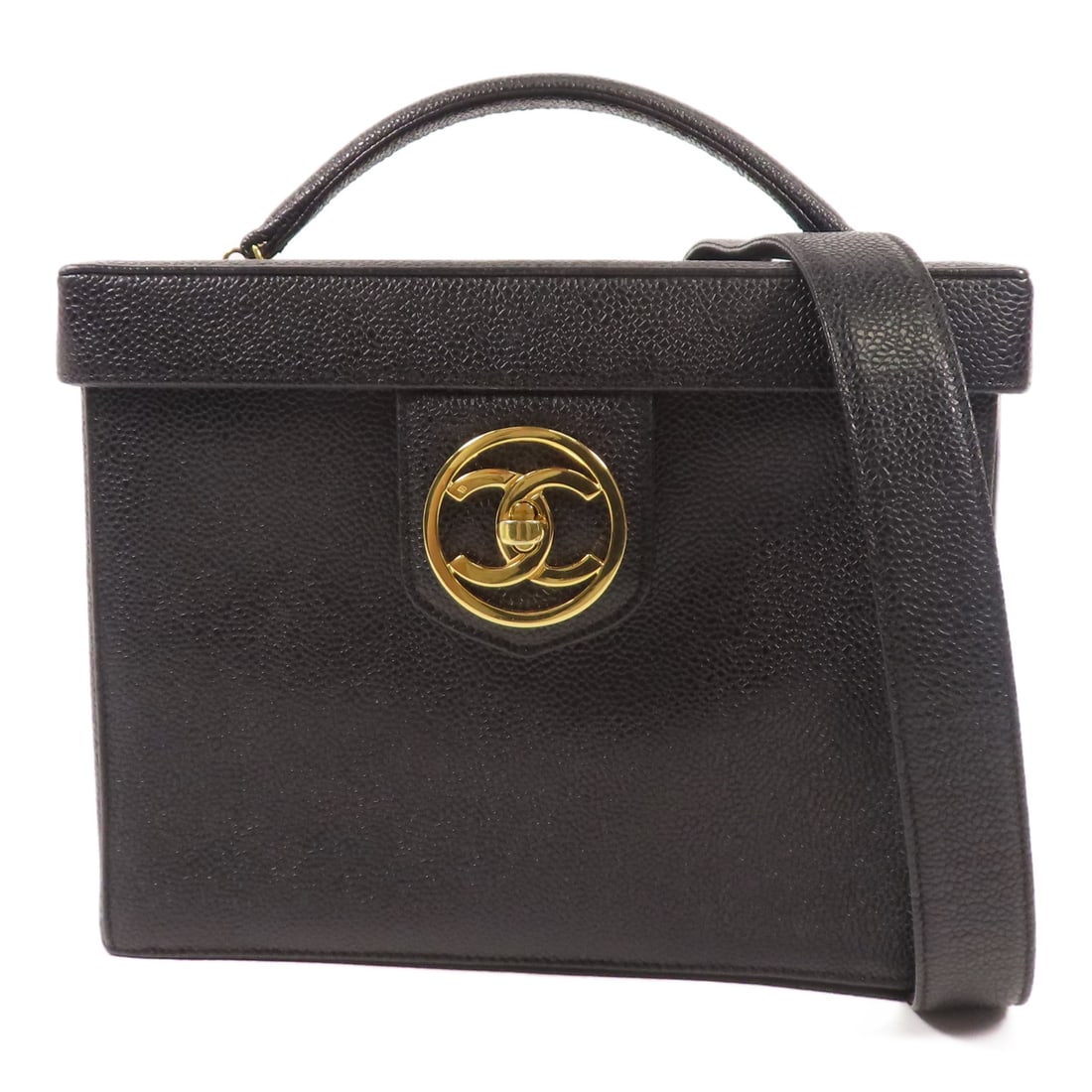 CHANEL Black Black Cowhide Leather 2 Way Shoulder Bag Hand-Handed Shoulder and Back Bag 2waySh: Item Name: CHANEL Black Black Cowhide Leather 2 Way Shoulder Bag Hand-Handed Shoulder and Back Bag 2waySh Brand: CHANEL Model No.: Size: x W:23cmH:18cm x D:14cm(W:9.1 inch x H:7.1 inch x D:5.5 inch )H