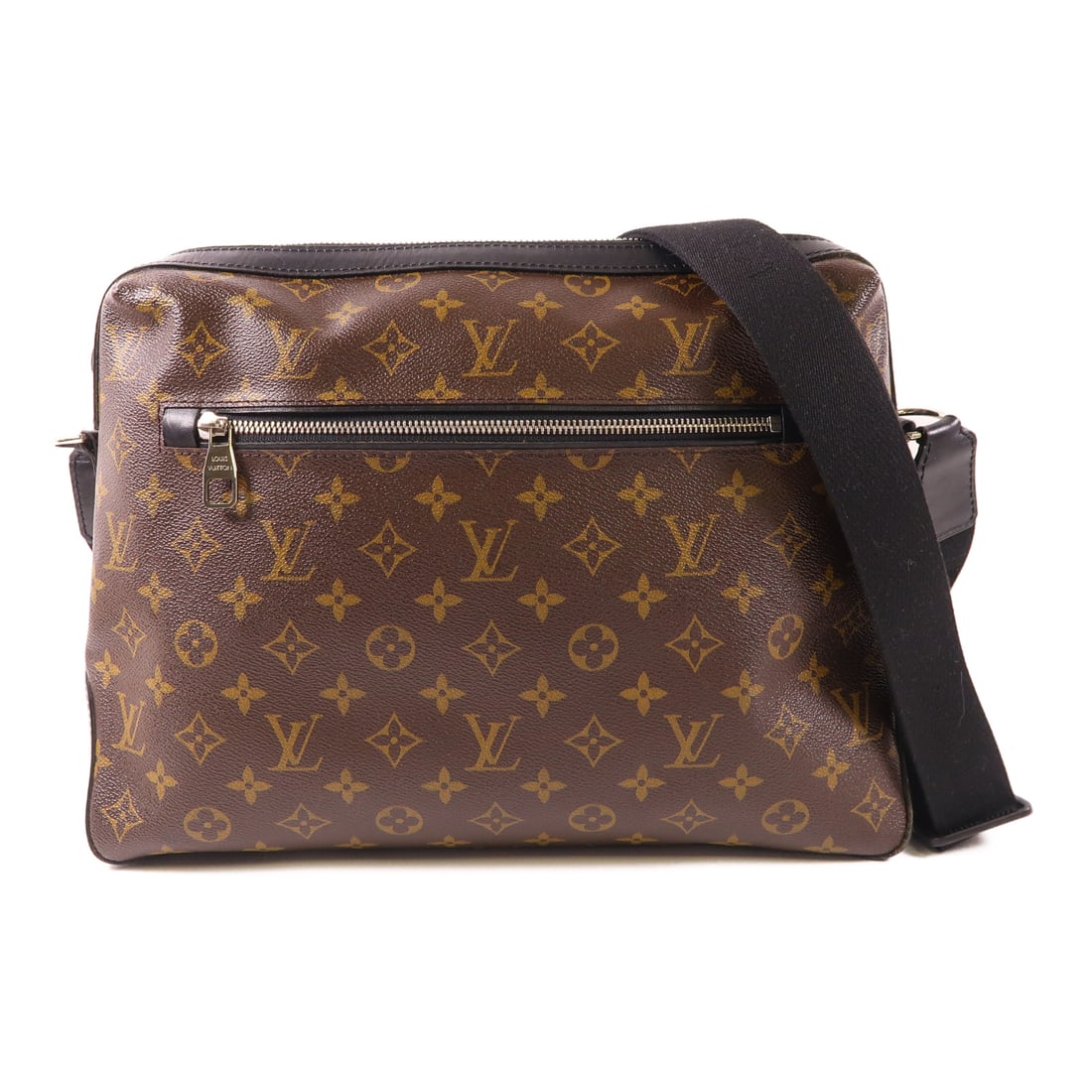 LOUIS VUITTON Monogram Macassar Torres Silver Shoulder Back Bag Brown Brown Shoulder Bag M40387 (1 of 18)
