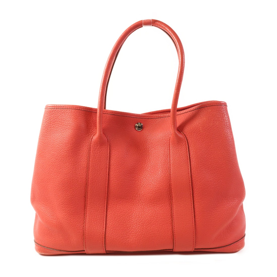 HERMES Negonda Leather Garden Party PM Ginpaku Handmade Bag Bougainvillier Handbag Bougainvillier (1 of 20)
